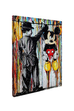 CUADRO MICKEY PAINTING - .41 X .26 M